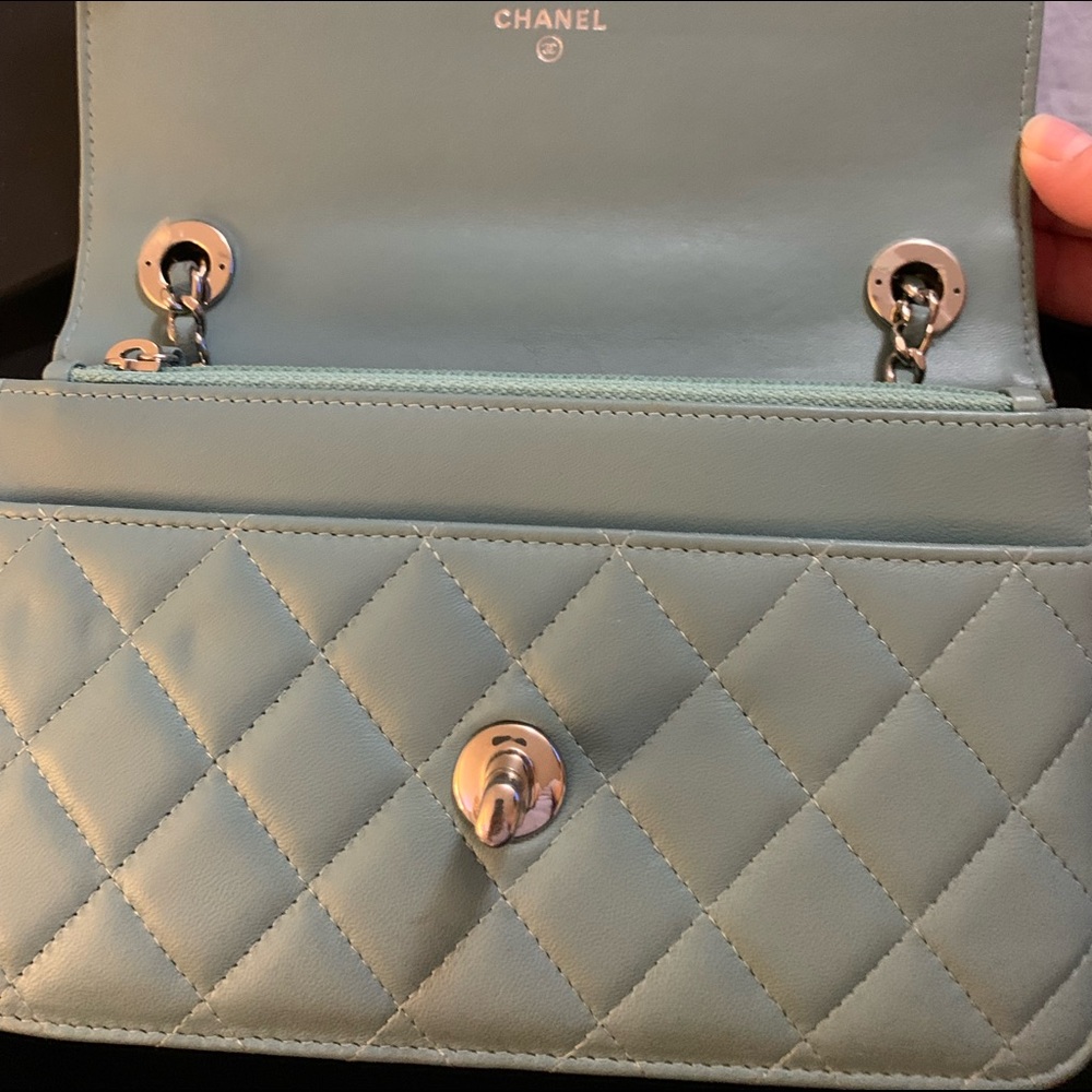 Chanel Trendy WOC Tiffany Blue SHW - Picture 3 of 11
